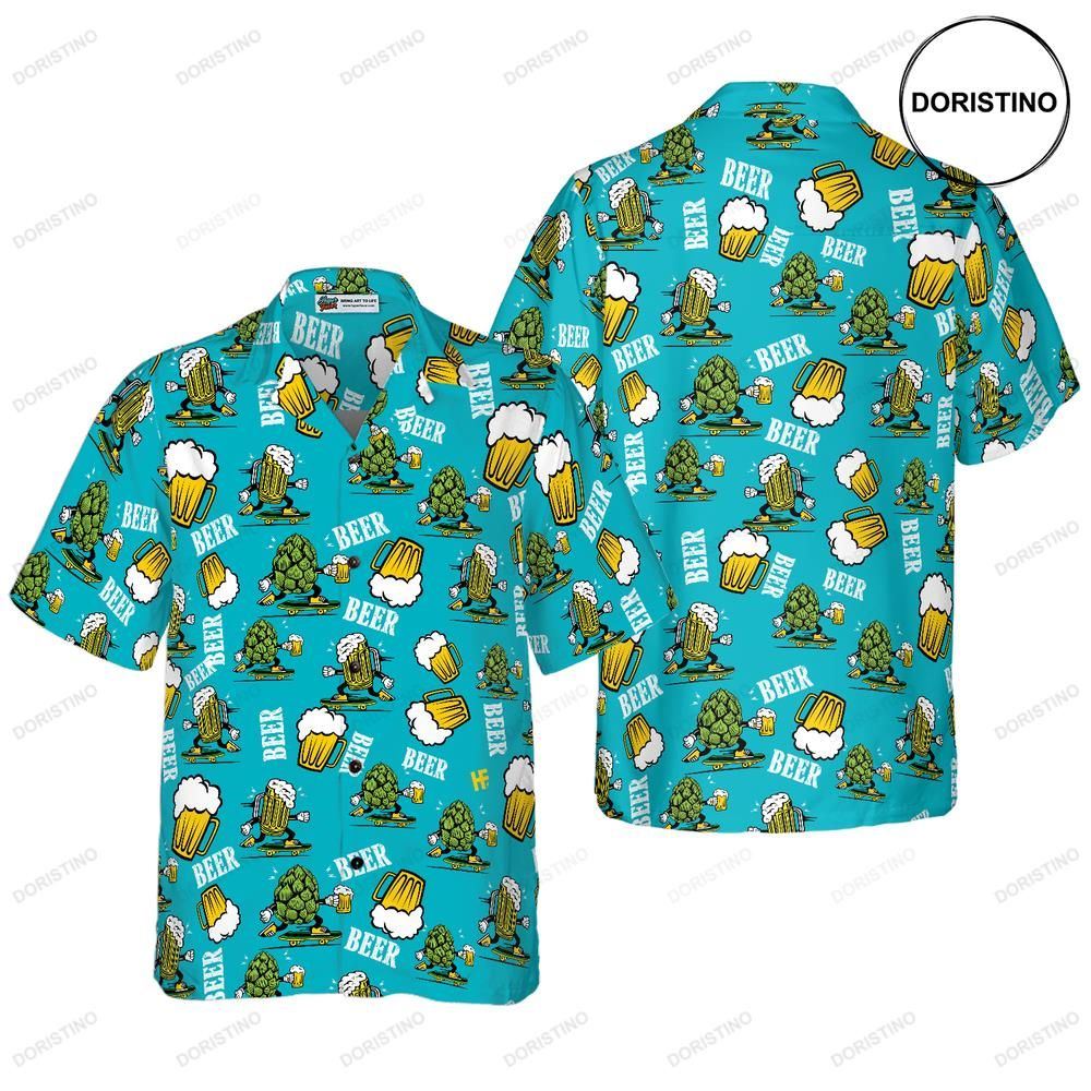 Funny Beer Awesome Hawaiian Shirt