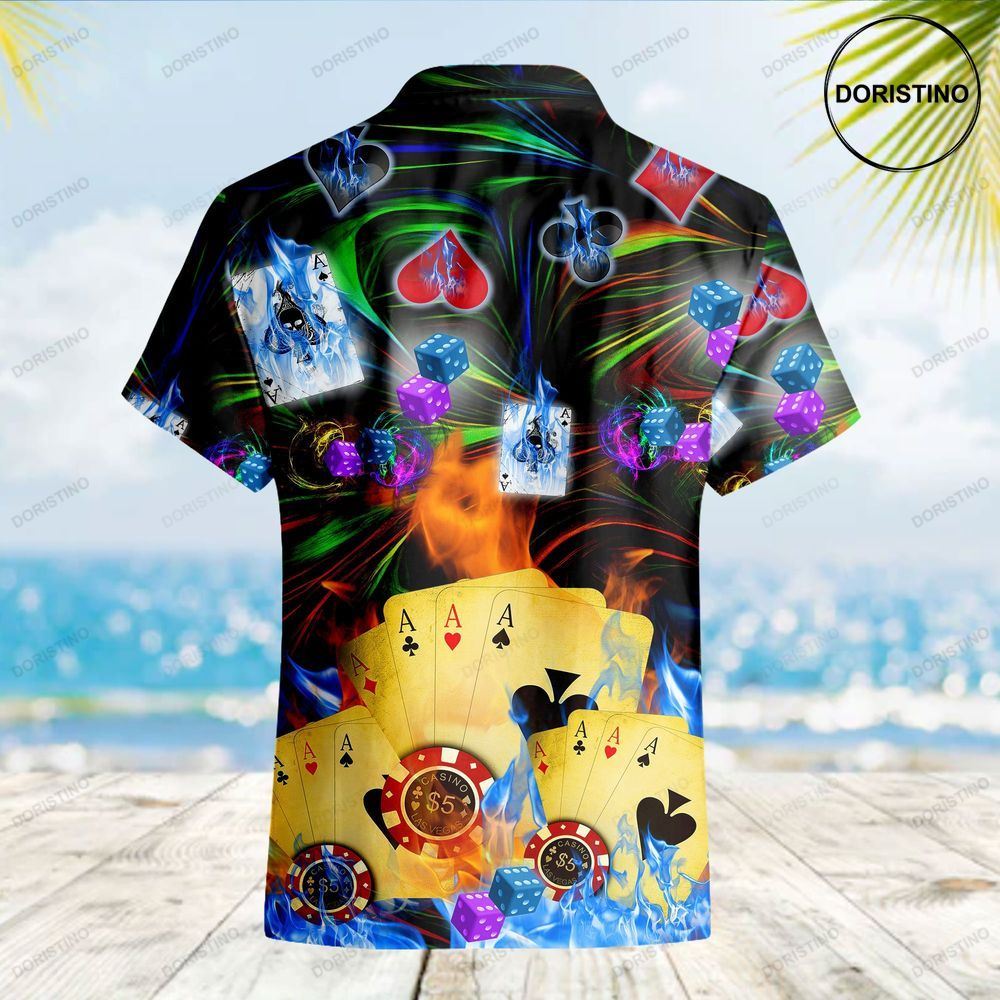 Gambling Hawaii Beach Clothing Limited Edition Hawaiian Shirt