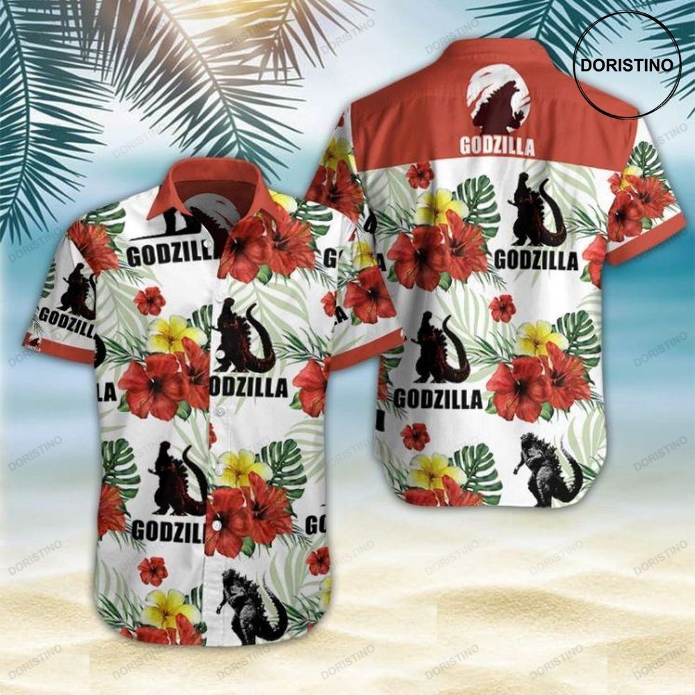 Godzilla Iii Awesome Hawaiian Shirt