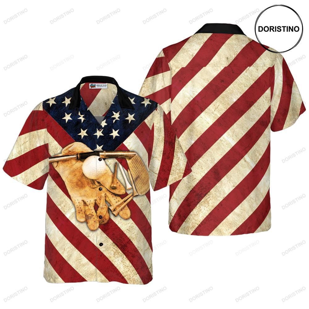 Golf Flag Vintage Limited Edition Hawaiian Shirt