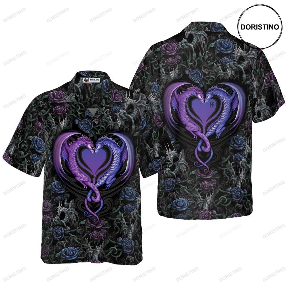 Gothic Dragon Lover Awesome Hawaiian Shirt