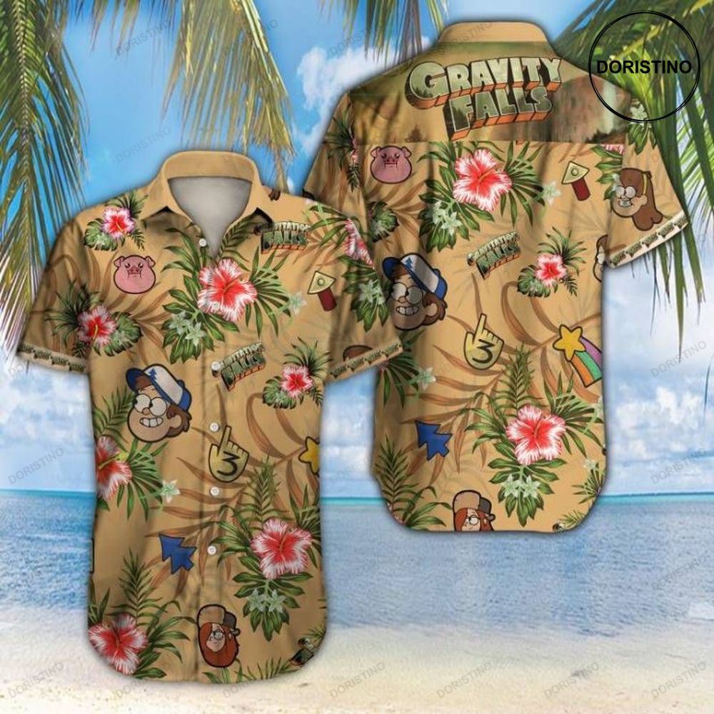 Gravity Falls Limited Edition Hawaiian Shirt