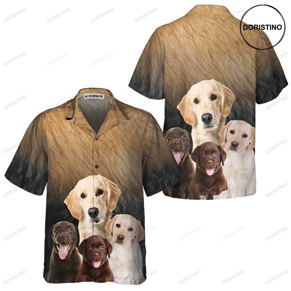 Great Labrador Retriever Dog Awesome Hawaiian Shirt