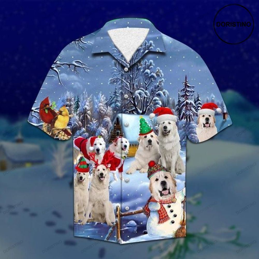 Great Pyrenees Christmas Hawaii Limited Edition Hawaiian Shirt