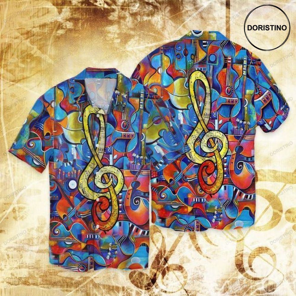Guitar Colorl Limited Edition Hawaiian Shirt