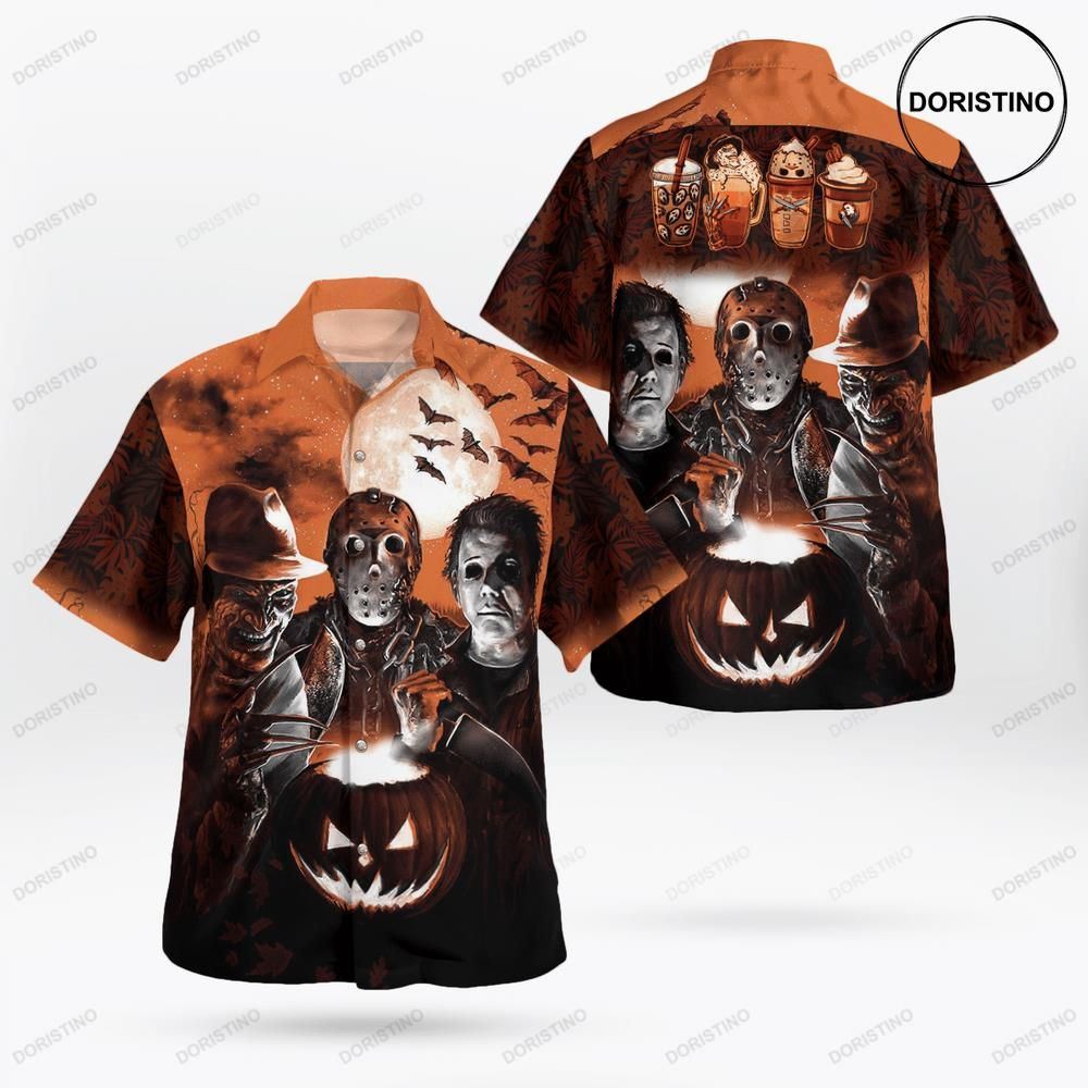 Halloween Horror Coffee Tropical Limited Edition Hawaiian Shirt