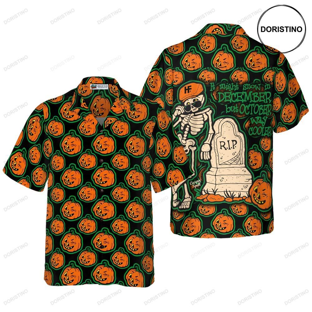 Halloween Is Way Cooler Limited Edition Hawaiian Shirt