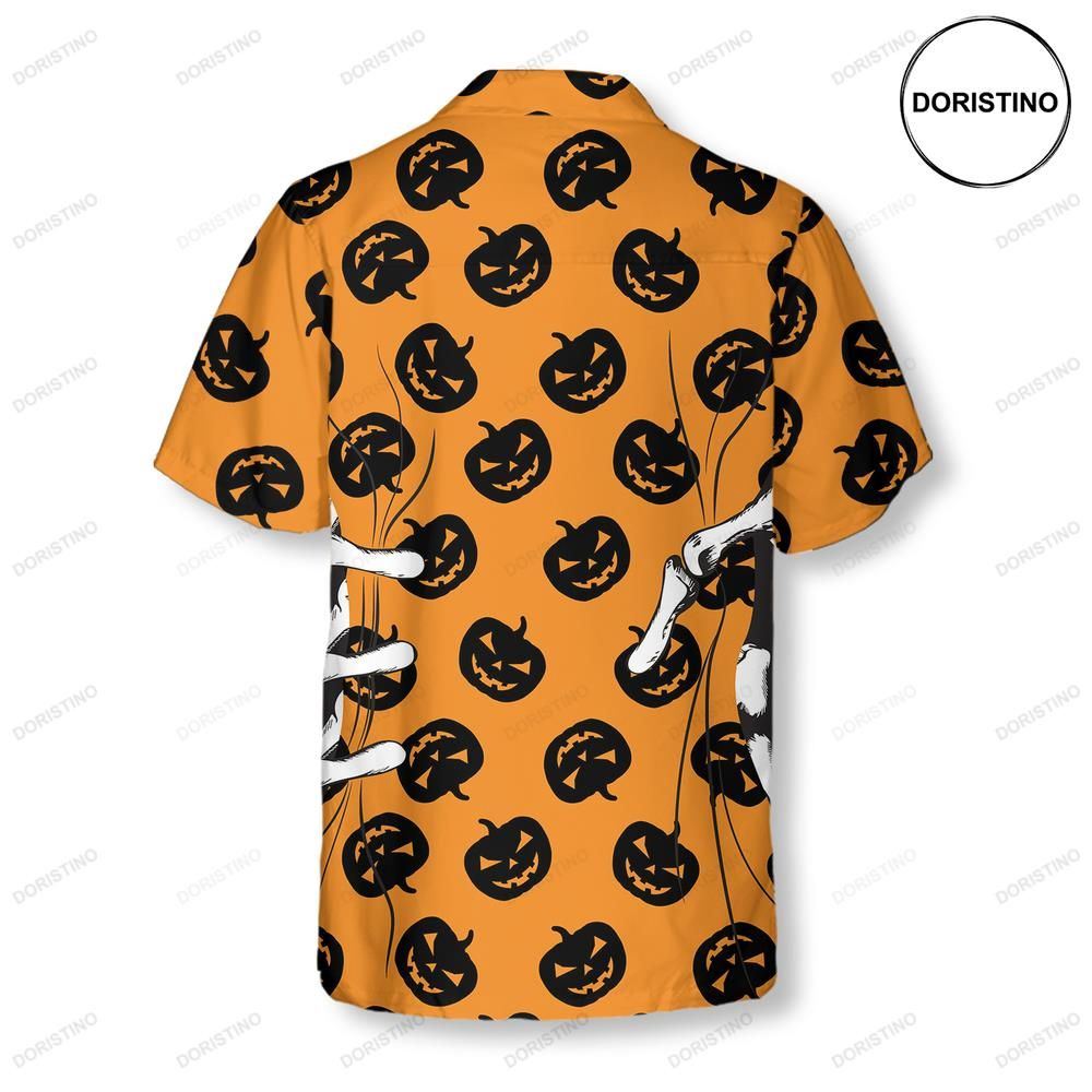 Halloween Skeleton Hand Hawaiian Shirt
