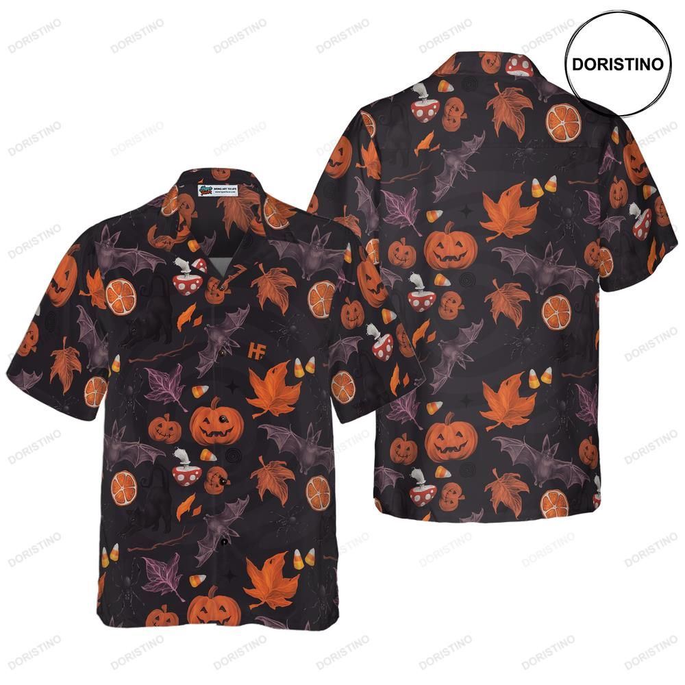 Halloween Spooky Art Awesome Hawaiian Shirt