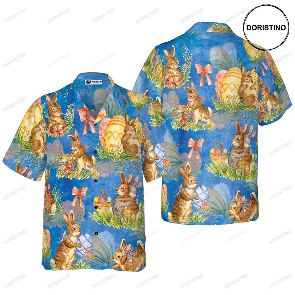 Happy Easter Day Bunny Awesome Hawaiian Shirt