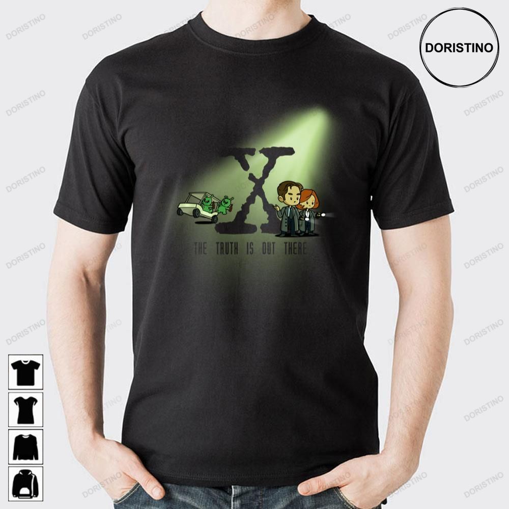 The Truth Is Out There Scully Chibi X-files Doristino Limited Edition T-shirts