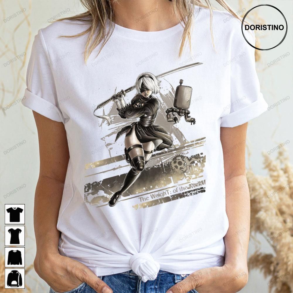 The Weight Of The World Nier Automata Doristino Limited Edition T-shirts