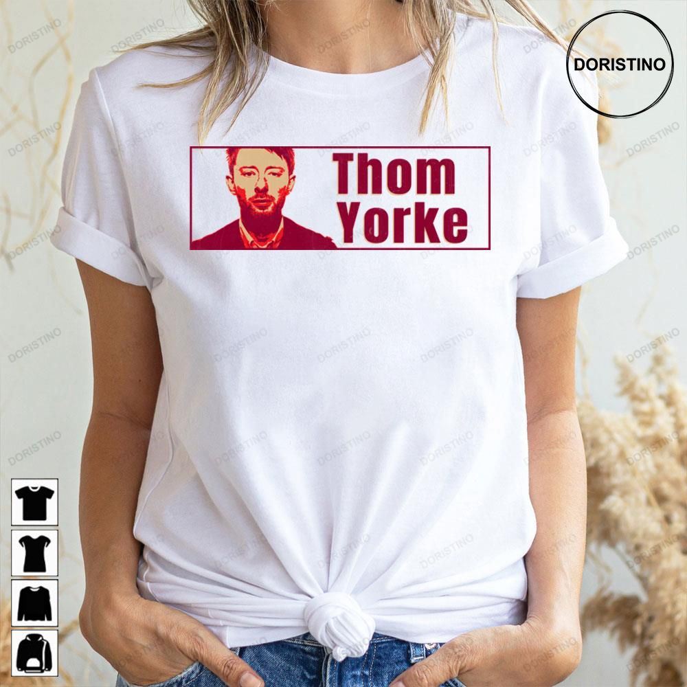 Thom Yorke Radiohead Band Doristino Trending Style