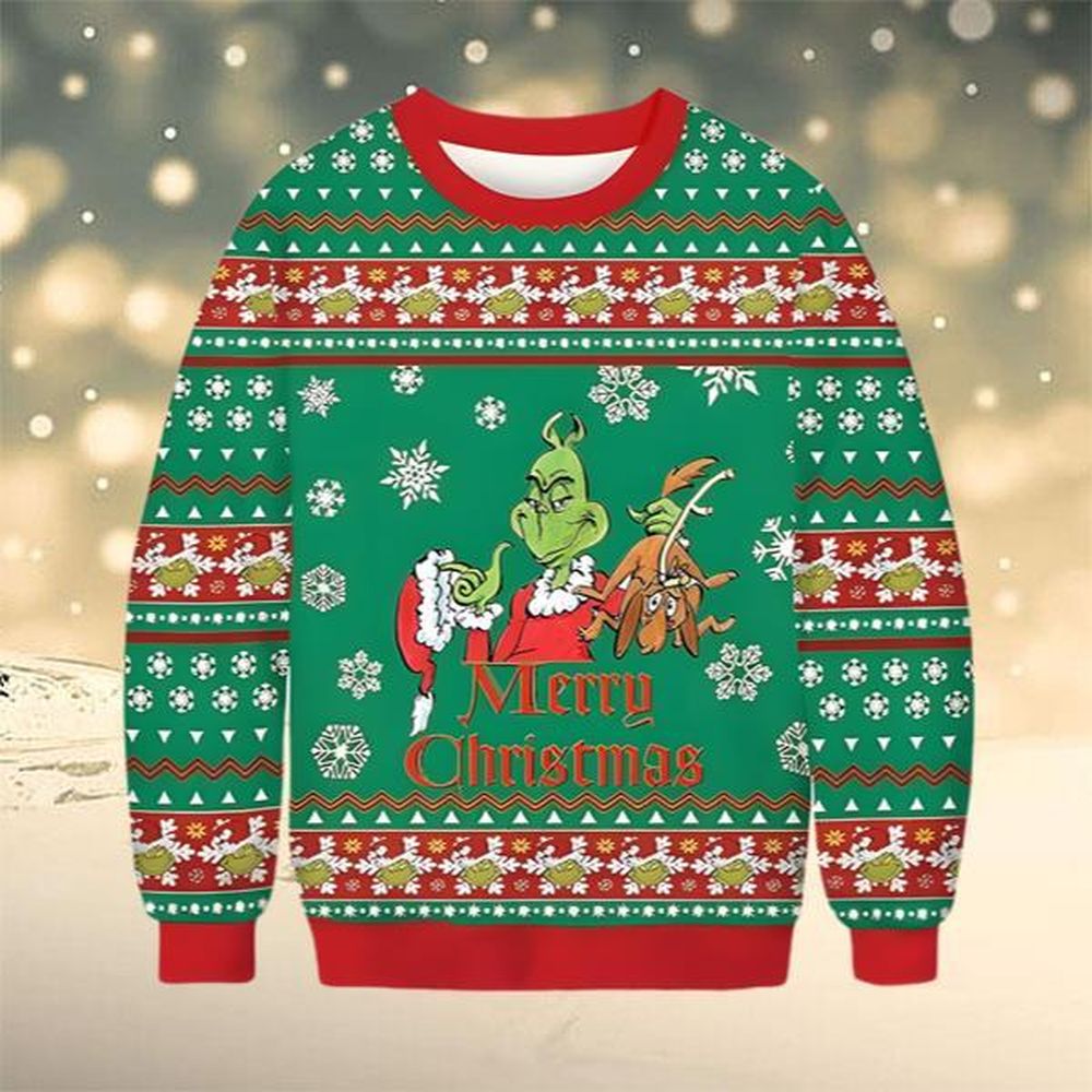 Merry Christmas The Grinch Stole Ugly Sweater