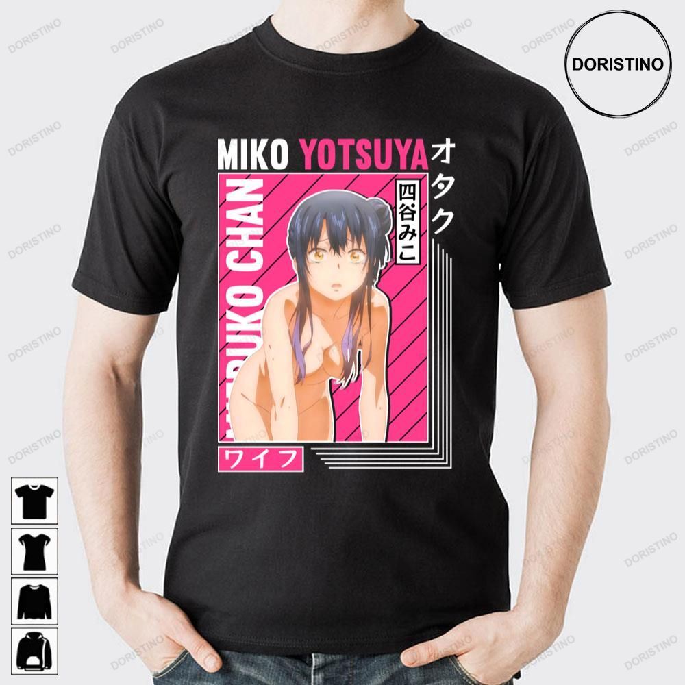 Miko Yotsuya Nude Mieruko-chan Awesome Shirts