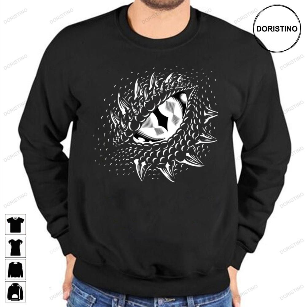 Monochrome Dragon Eye Limited Edition T-shirts