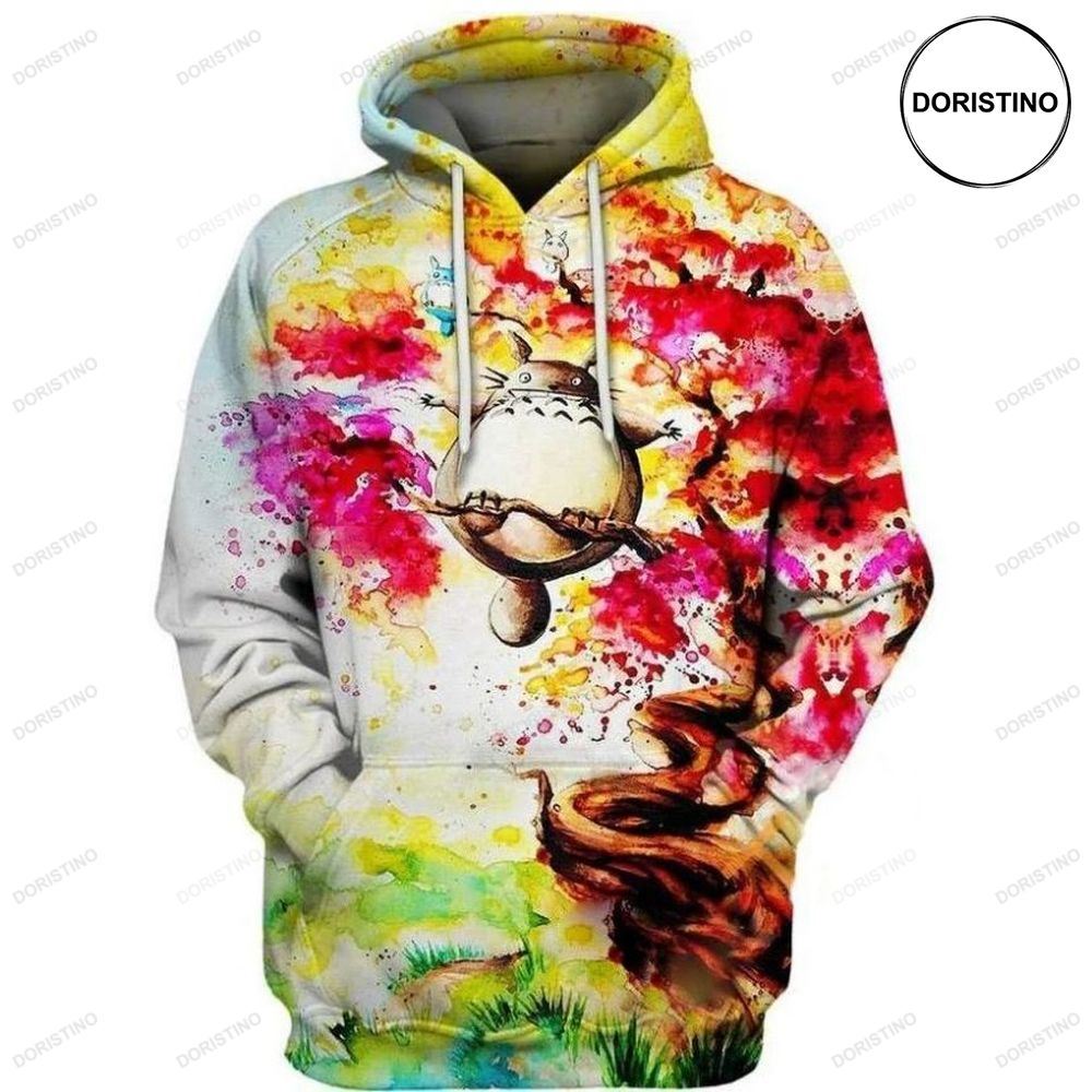 My Neighbor Is Totoro Colorful Limited Edition 3d Hoodie