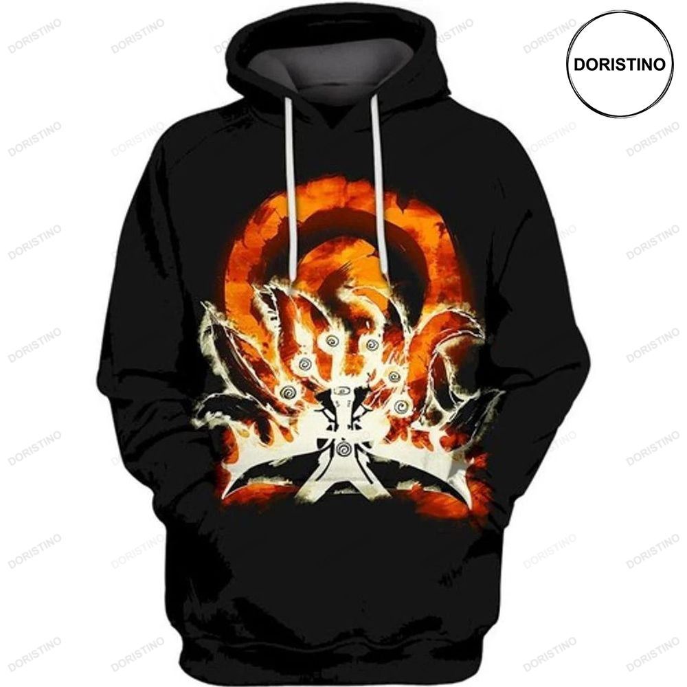 Naruto Uzumaki Hokage Naruto Anime V4 Awesome 3D Hoodie