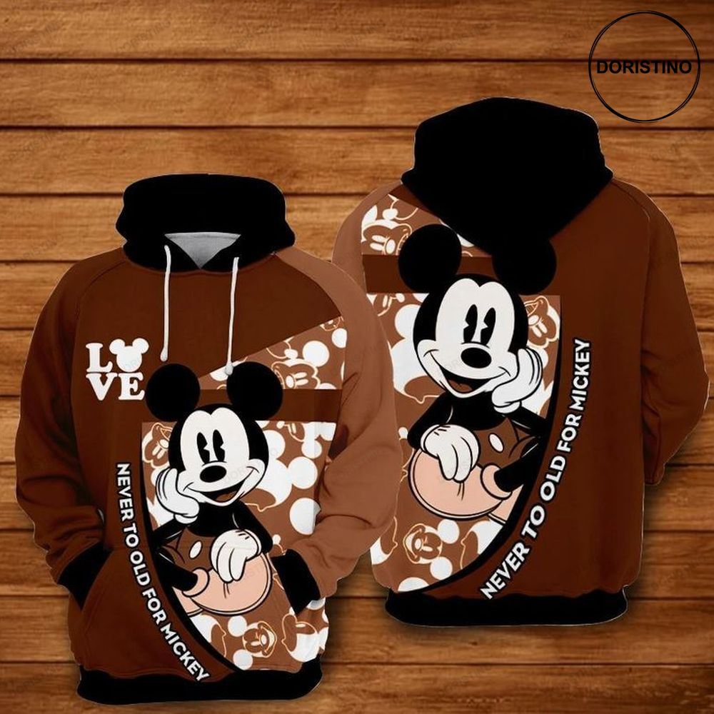 Never Too Old For All Over Print Hoodie