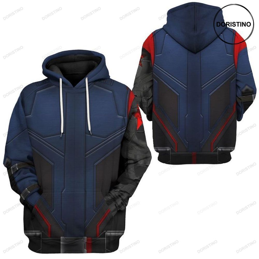 New Winter Soldier All Over Print Hoodie
