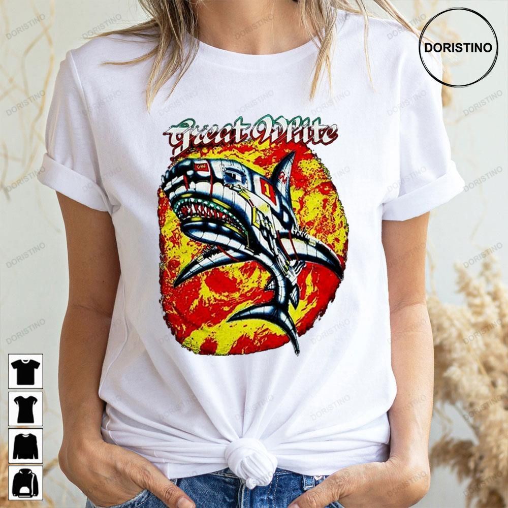 Best Design Logo Graphic Great White Awesome Shirts