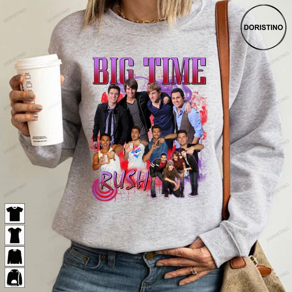 Big Time Rush Forever Tour 2022 Vintage Limited Edition T-shirts