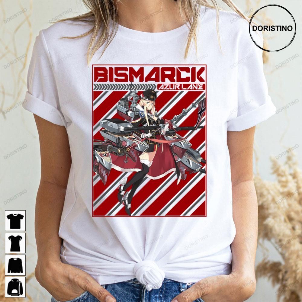 Bismarck Azur Lane Limited Edition T-shirts