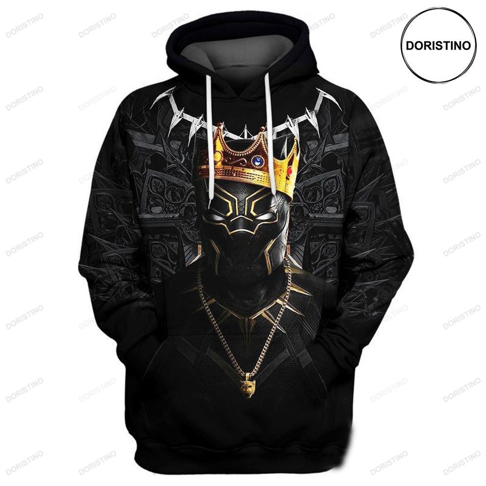 Black Panther Marvel All Over Print Hoodie