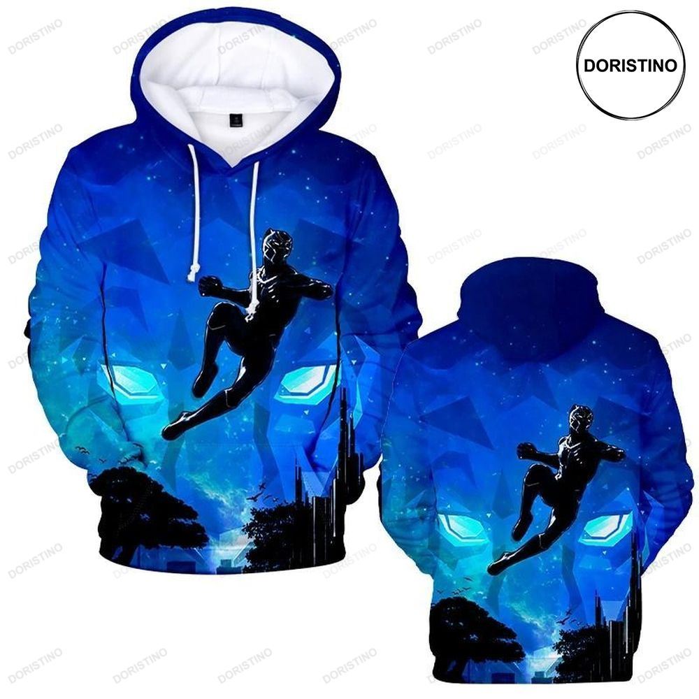 Black Panther Wakanda Forever V2 Awesome 3D Hoodie