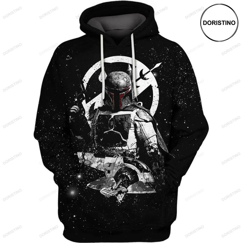 Boba Fett Pilots Geeky Star Wars Limited Edition 3d Hoodie