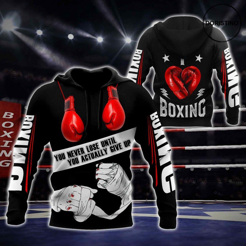 Boxing Ed Awesome 3D Hoodie