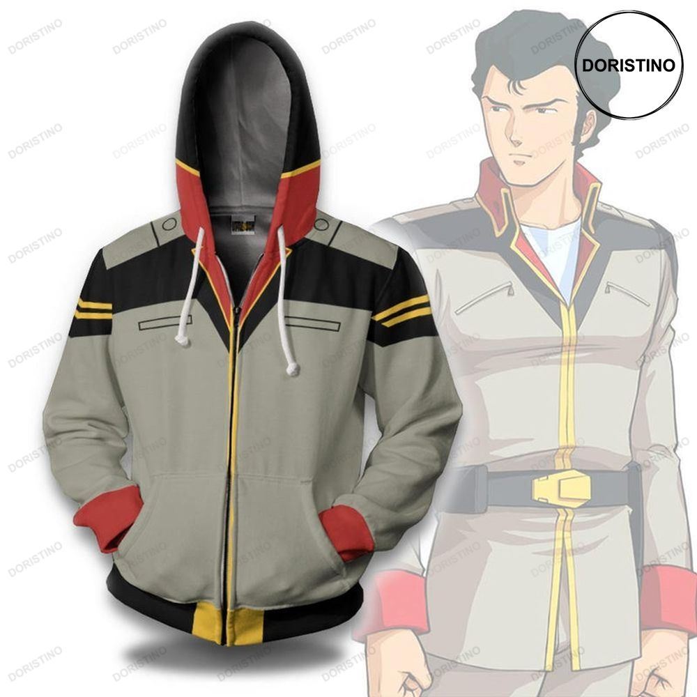 Bright Noa Cosplay Mobile Suit Gundam Anime Limited Edition 3d Hoodie
