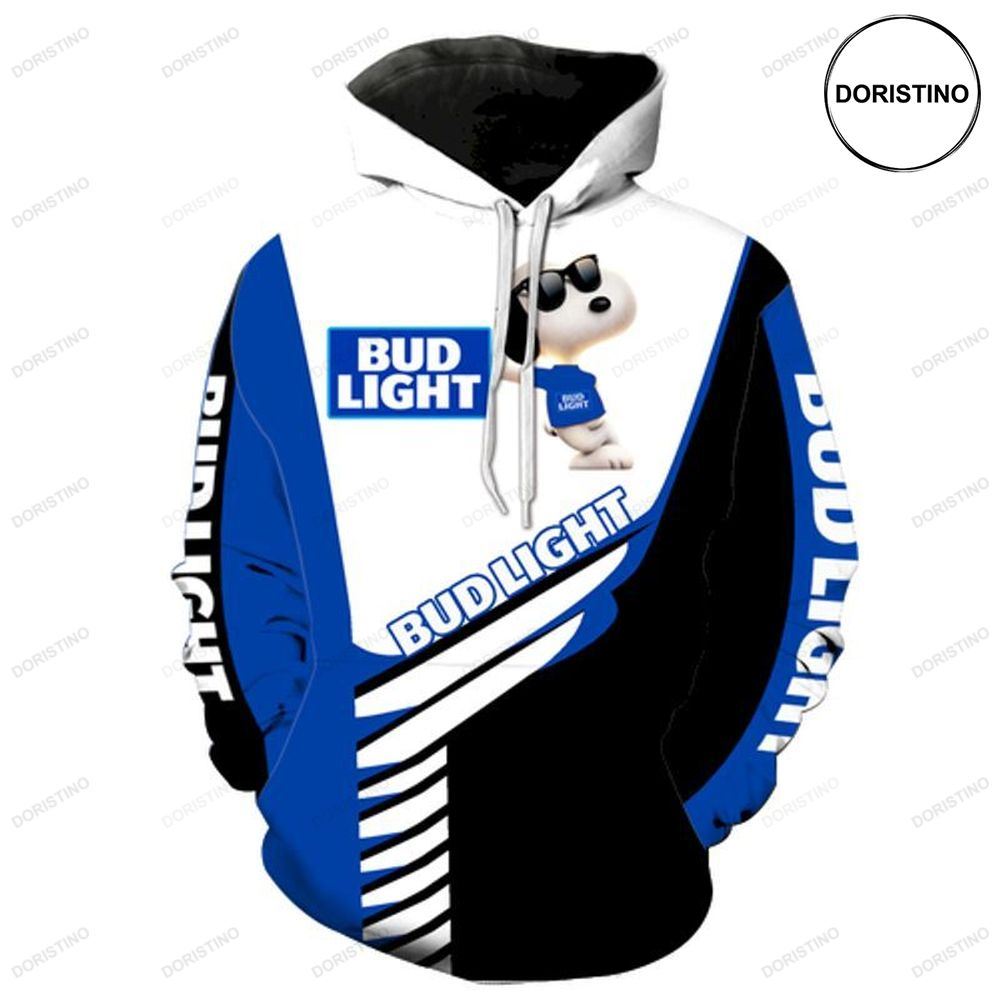 Bud Light Snoopy Cool Awesome 3D Hoodie