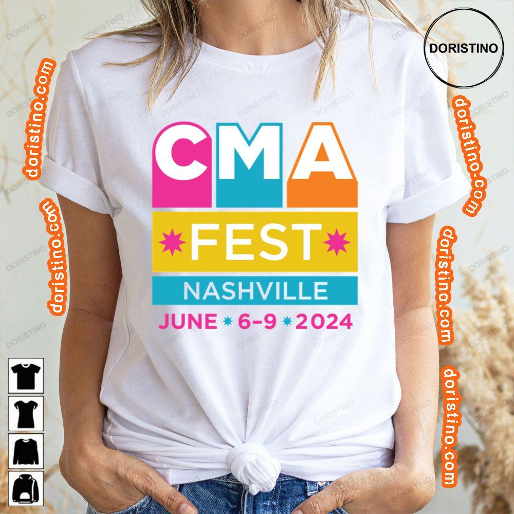 Cma Music Festival 2024 Logo Awesome Shirt