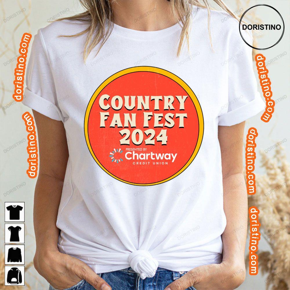 Country Fan Fest 2024 Logo Awesome Shirt