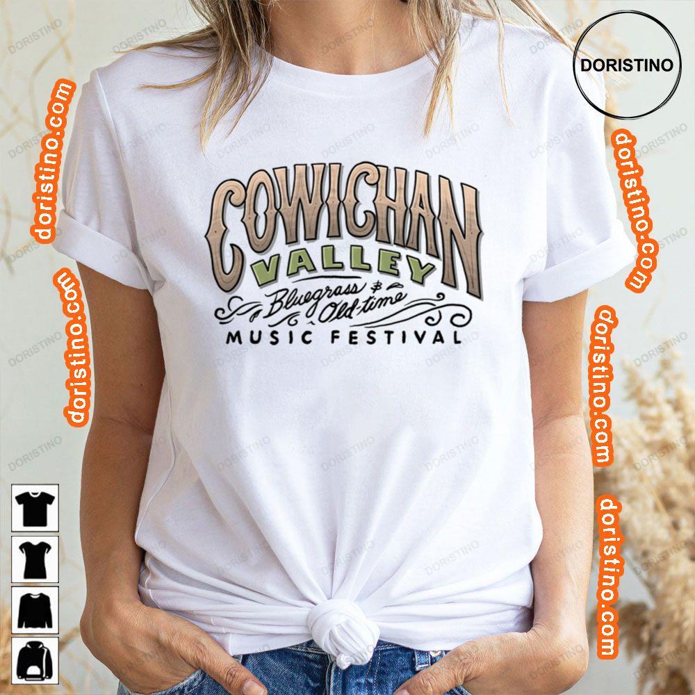 Cowichan Valley Bluegrass Festival 2024 Logo Tshirt