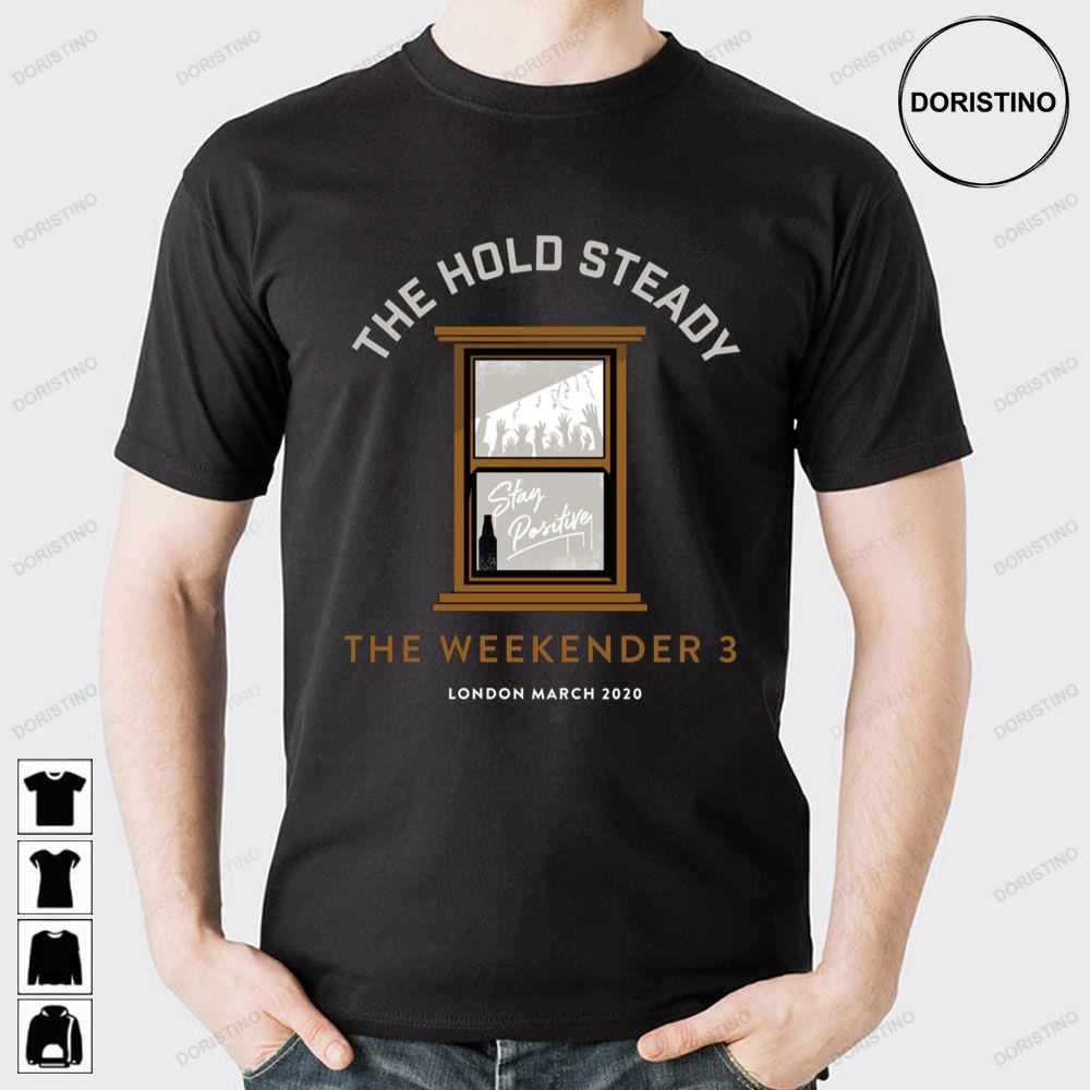 The Hold Steady London 2023 Limited Edition T-shirts
