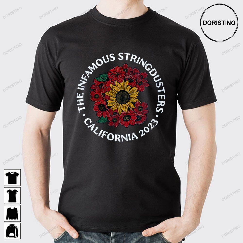 The Infamous Stringdusters 2023 California Limited Edition T-shirts