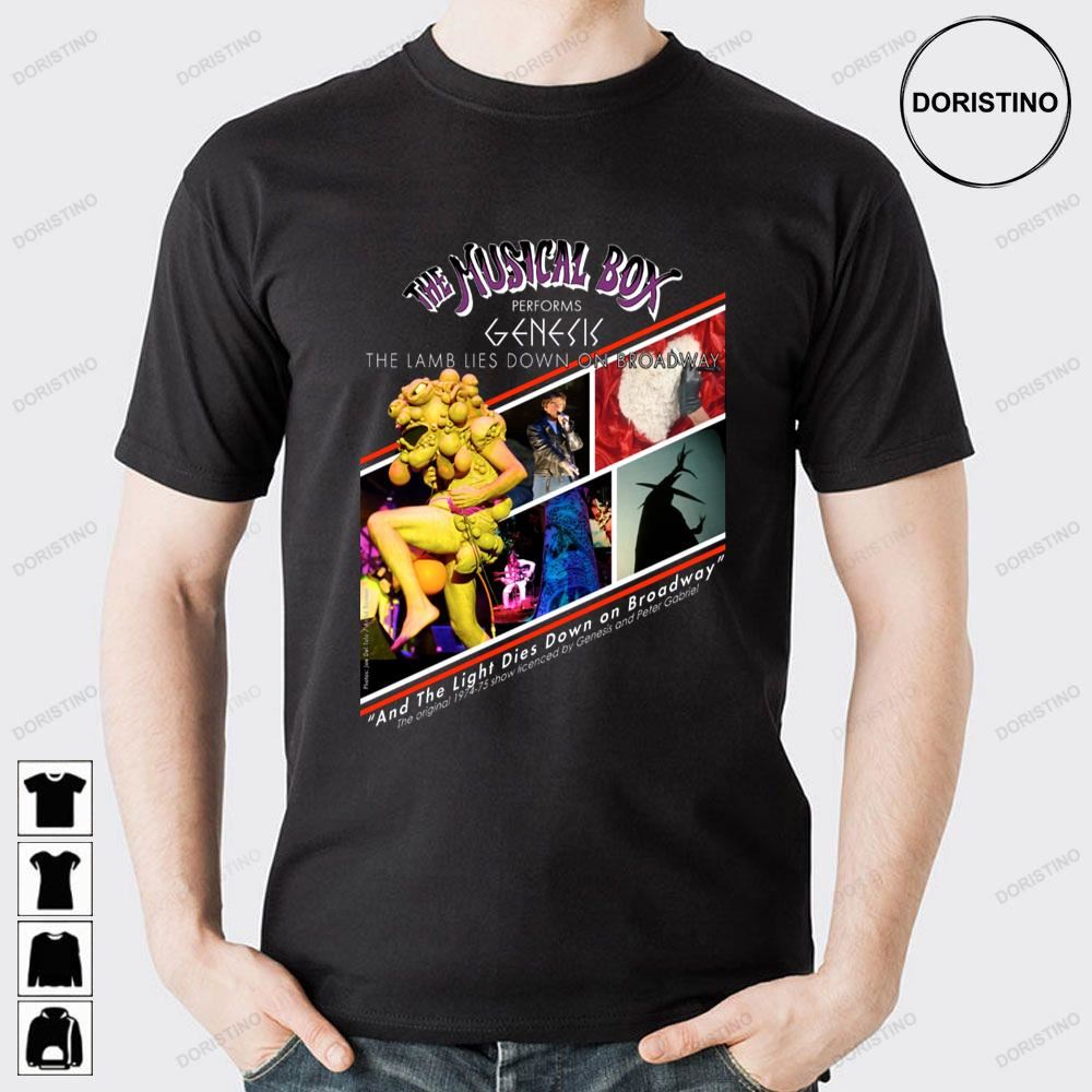 The Musical Box The Lamb Lies Down On Broadway Limited Edition T-shirts