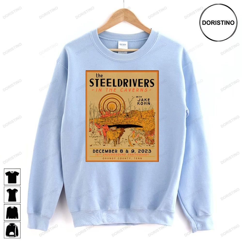 The Steeldrivers In The Caverns 2023 Awesome Shirts