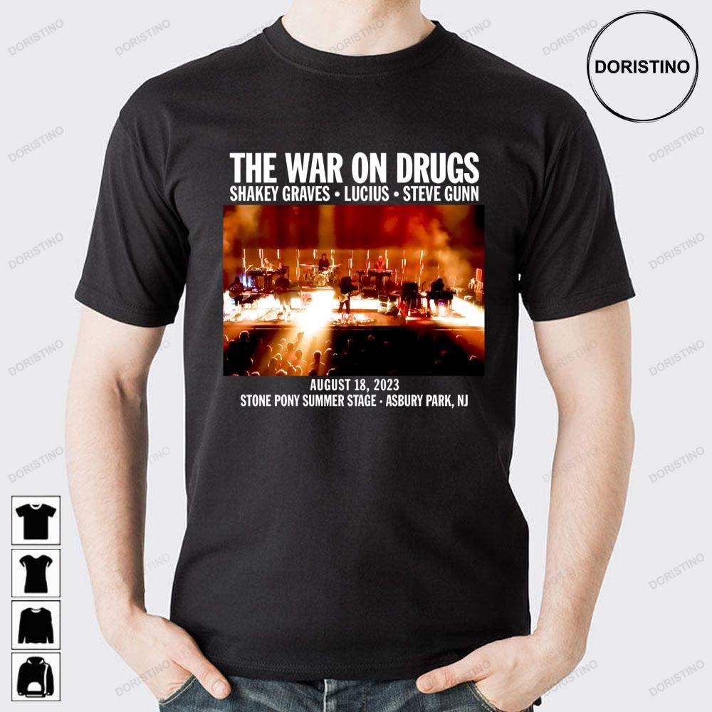 The War On Grugs August 2023 Tour Awesome Shirts