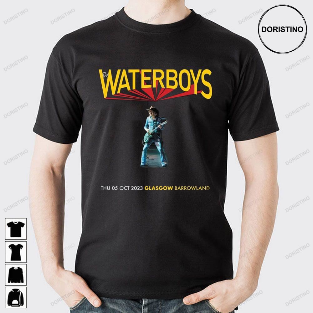 The Waterboys 2023 Tour Limited Edition T-shirts
