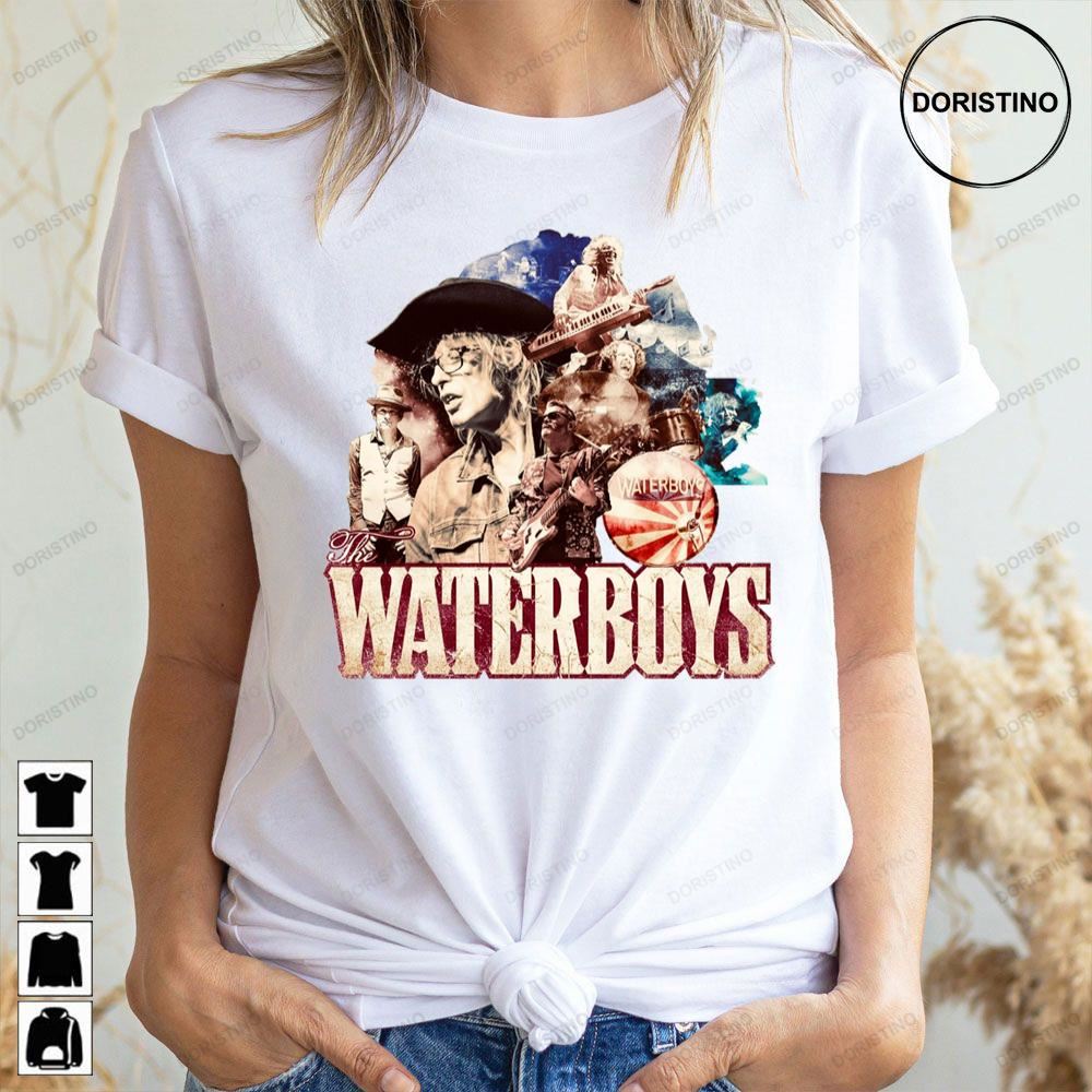 The Waterboys May 2023 Tour Limited Edition T-shirts