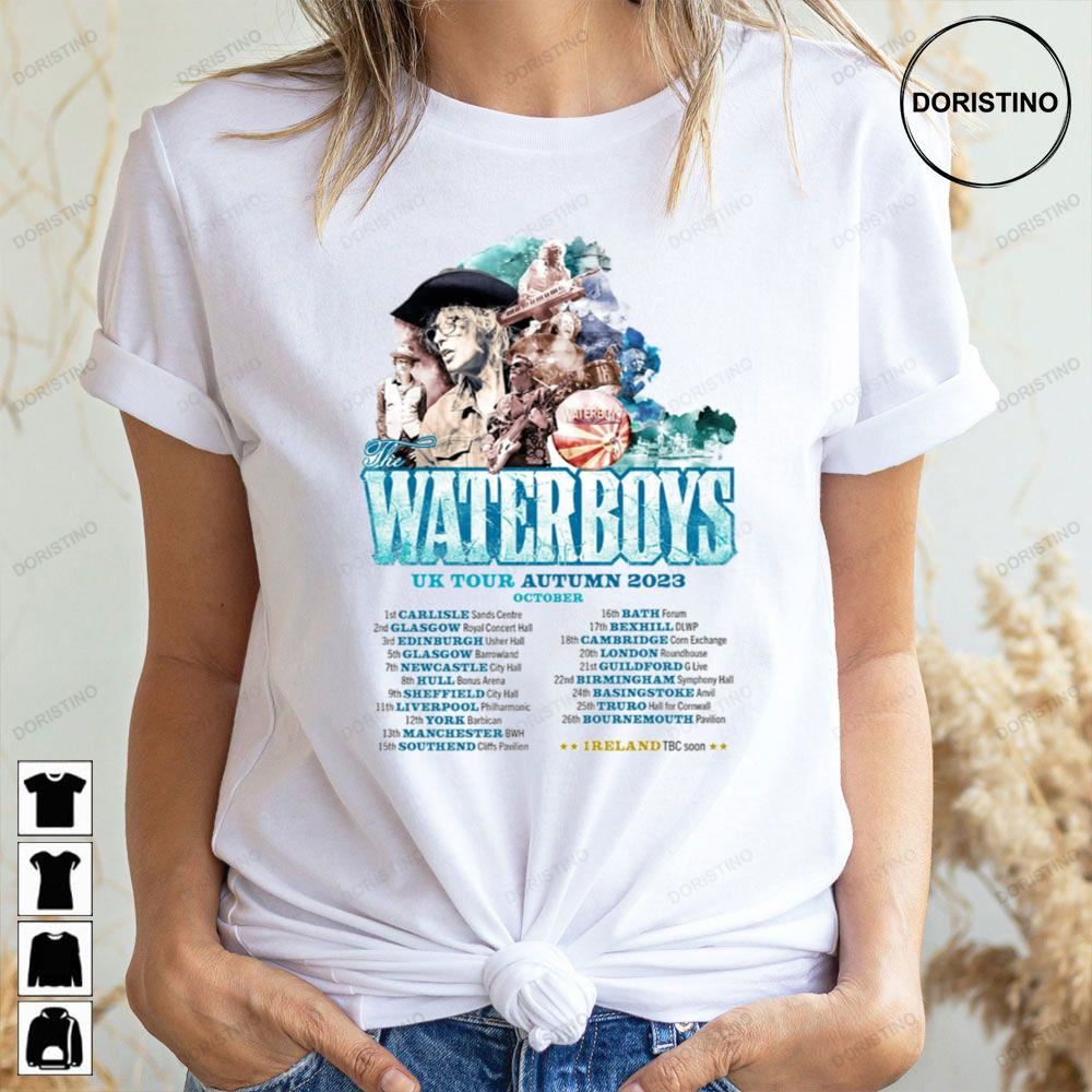 The Waterboys Winter 2023 Tour Awesome Shirts