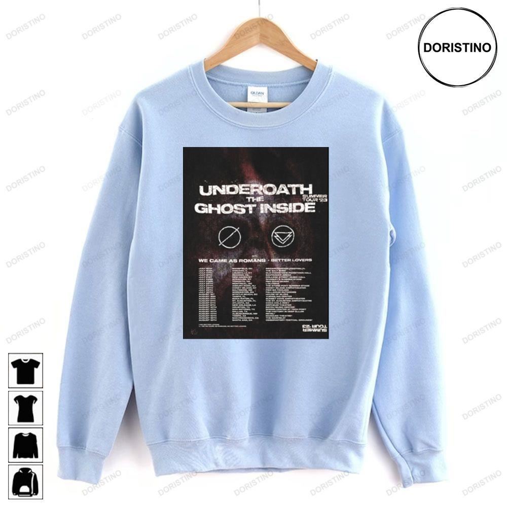 Underoath Summer 2023 Tour Dates Awesome Shirts