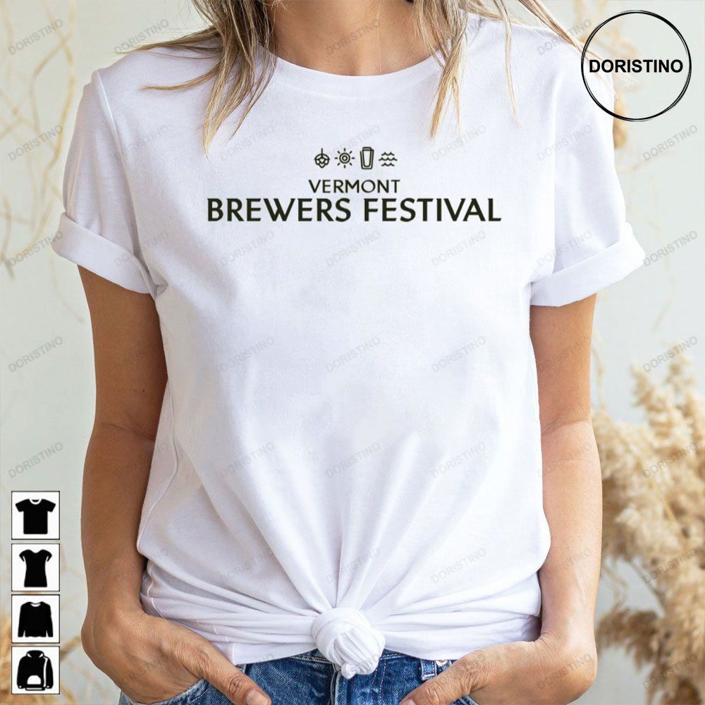 Vermont Brewers Festival 2023 Logo Limited Edition T-shirts