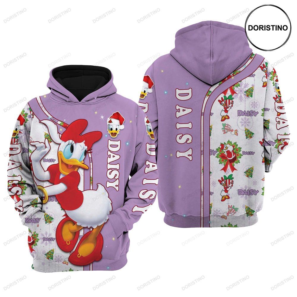 Daisy Duck Christmas Awesome 3D Hoodie