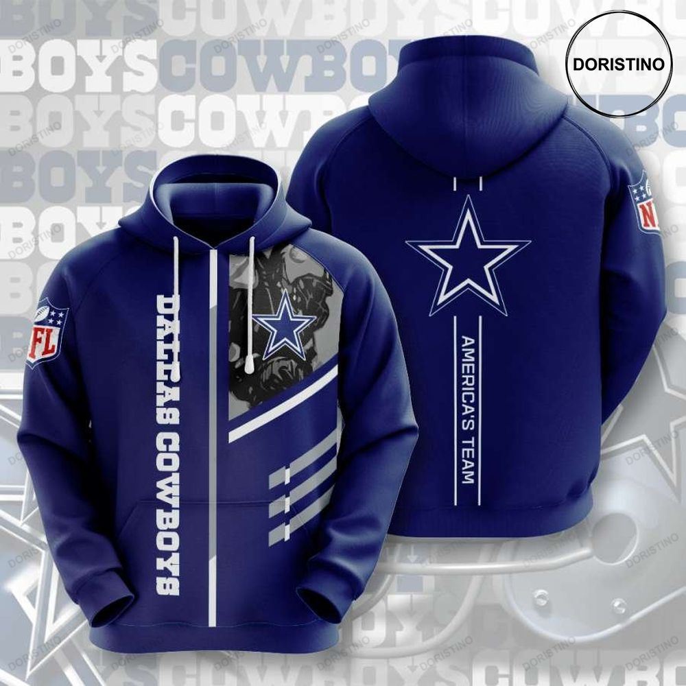 Dallas Cowboys Awesome 3D Hoodie