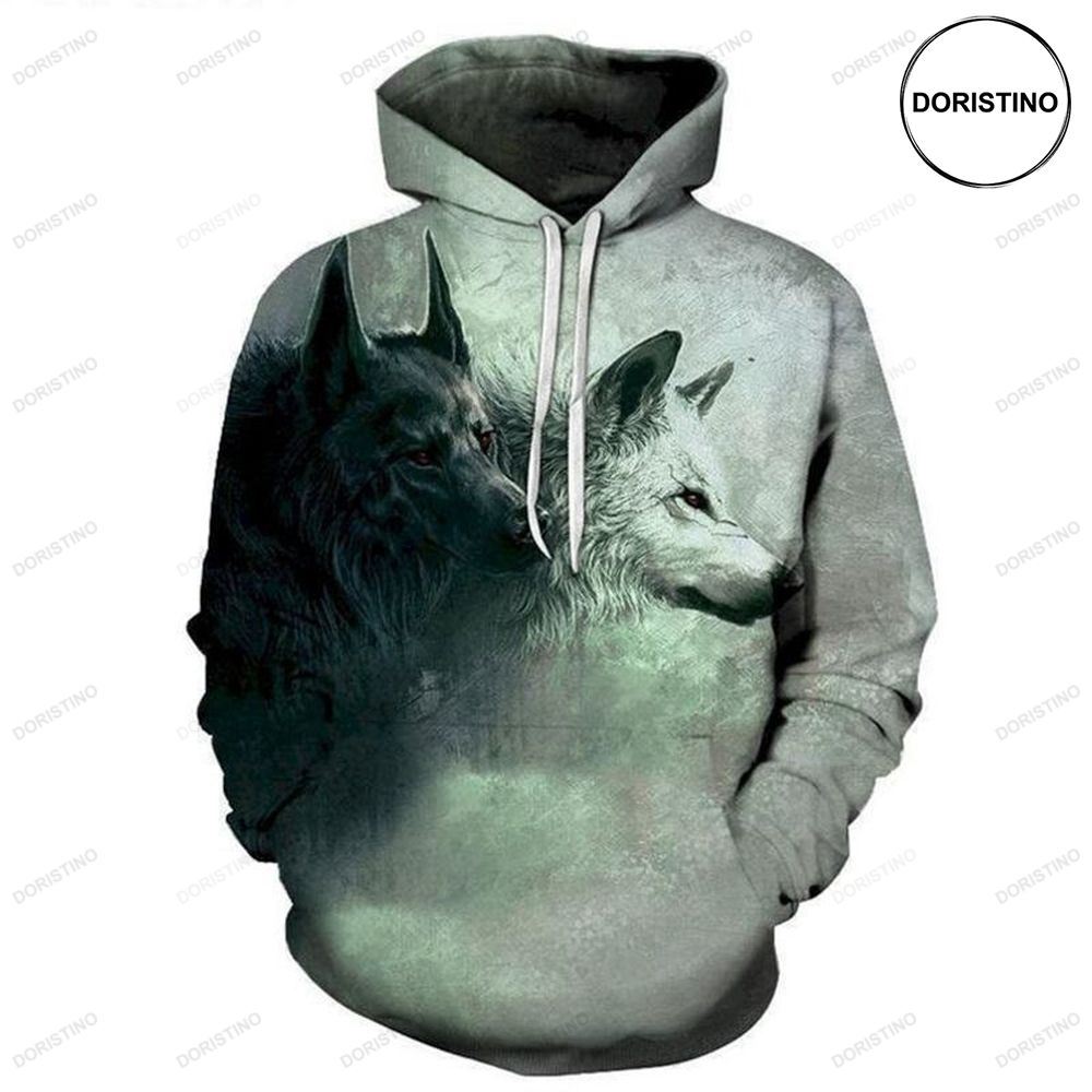 Dark Conscience Wolf Full Ing V2 All Over Print Hoodie