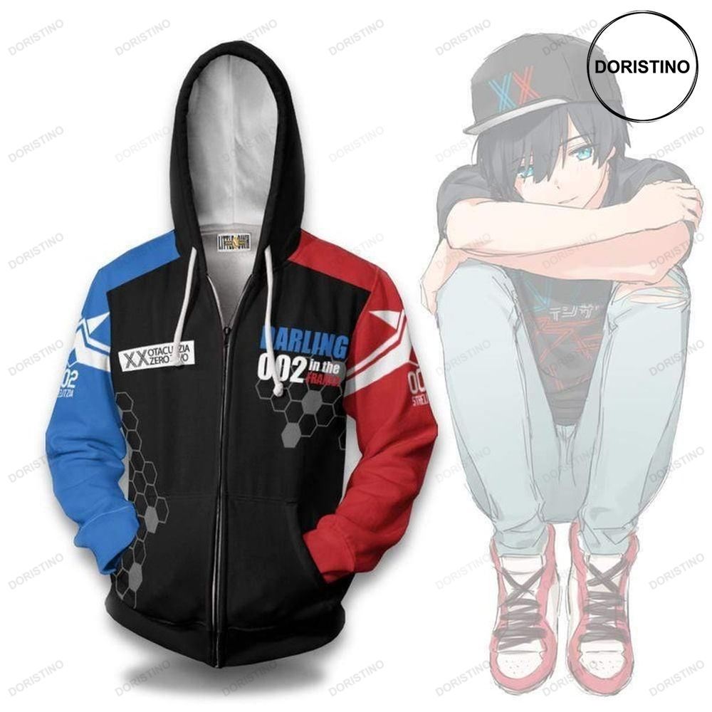 Darling In The Franxx Cosplay Black Casual Limited Edition 3d Hoodie